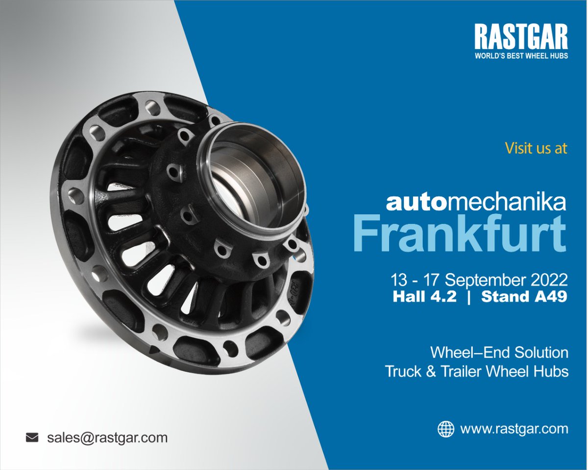 RastgarEngg's tweet photo. https://t.co/DJm004Em3G
#rastgar #volvo #daf #man #iveco #mercedes #scania #dexter #gunite #hino #bestquality #truckwheelhubs #trailerwheelhubs #exportworldwide #bearings #steeringknuckle #heavyduty #truck #trailer https://t.co/pkcgAChBgG