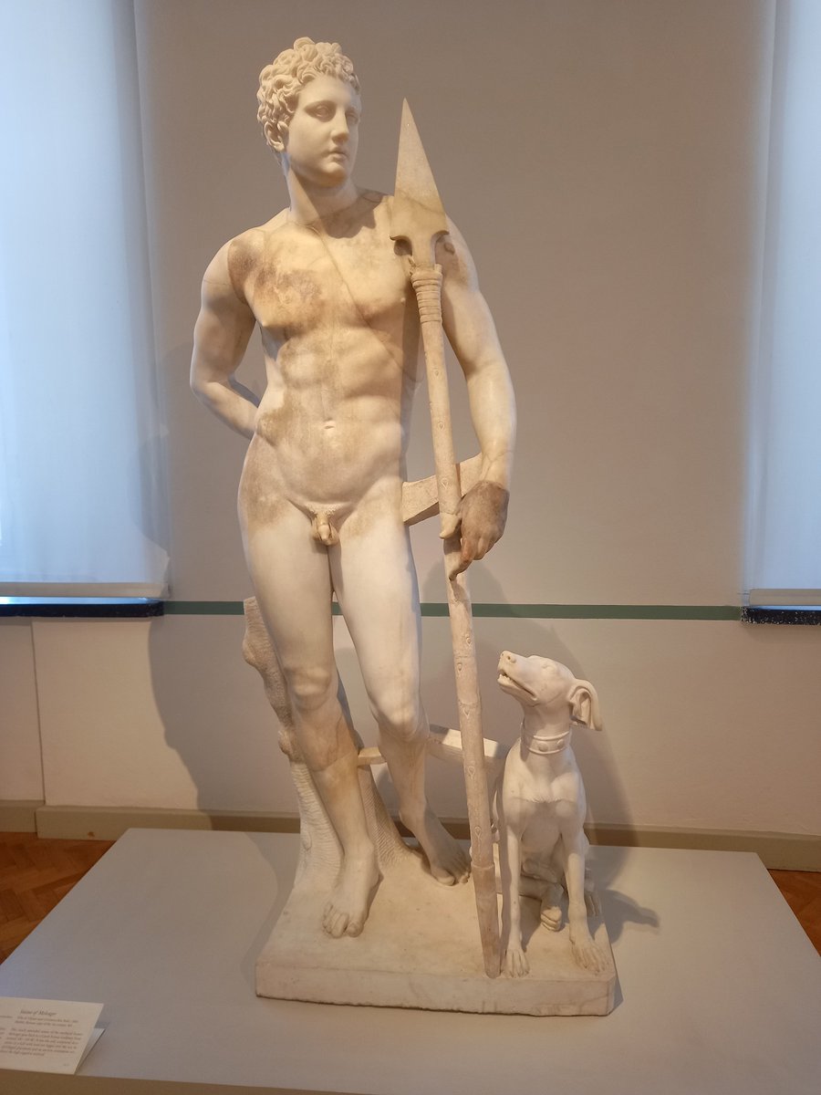 reeshistory's tweet photo. I am in Berlin for a conference, and I found the goodest of good boys in the Altes Museum!
#HeritageDogs #DogsInMuseums https://t.co/Z1Sb8y8Hsc