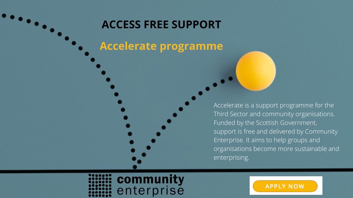 CommEnterprise's tweet photo. The Accelerate program is a great way to access up to 5 days of free expert support. Find out more at https://t.co/eAM4gJrSFB #acceleratesupport #socialenterprise https://t.co/miXJoMyHwy
