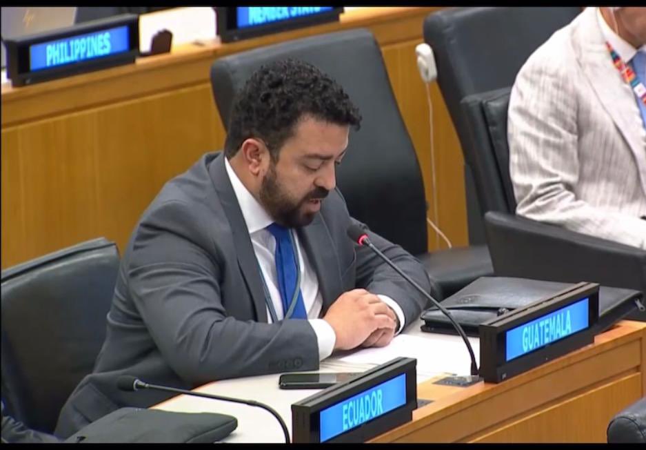 GuatemalaONU's tweet image. Guatemala participa en los 3 Comités principales de la X Conferencia de Revisión del Tratado de No Proliferación reiterando la importancia del Desarme, la No Proliferación y usos Pacíficos de la energía Nuclear, así como su respectivo sistema de Salvaguardias #NPTRevCon @MinexGt