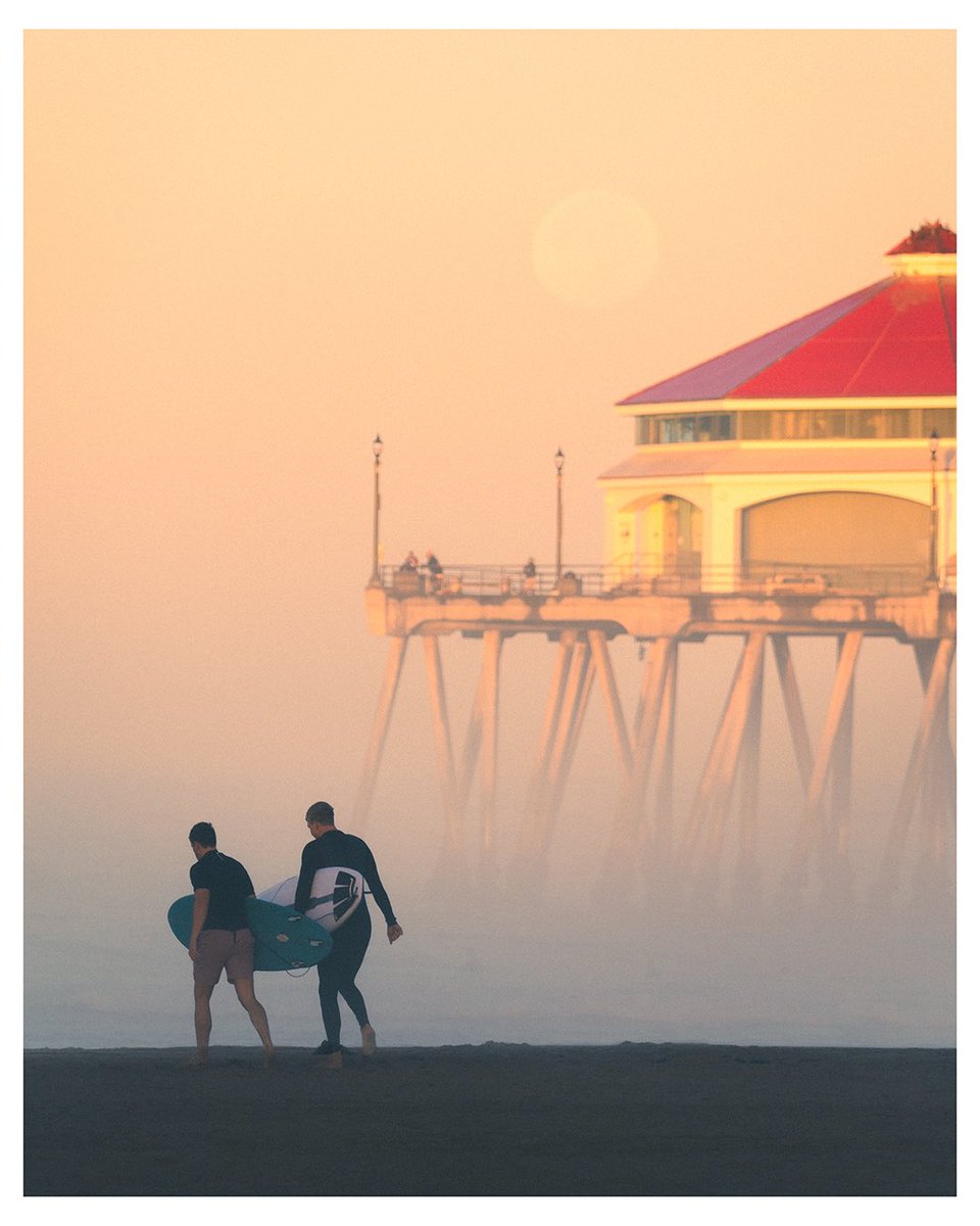 Morning surf session.