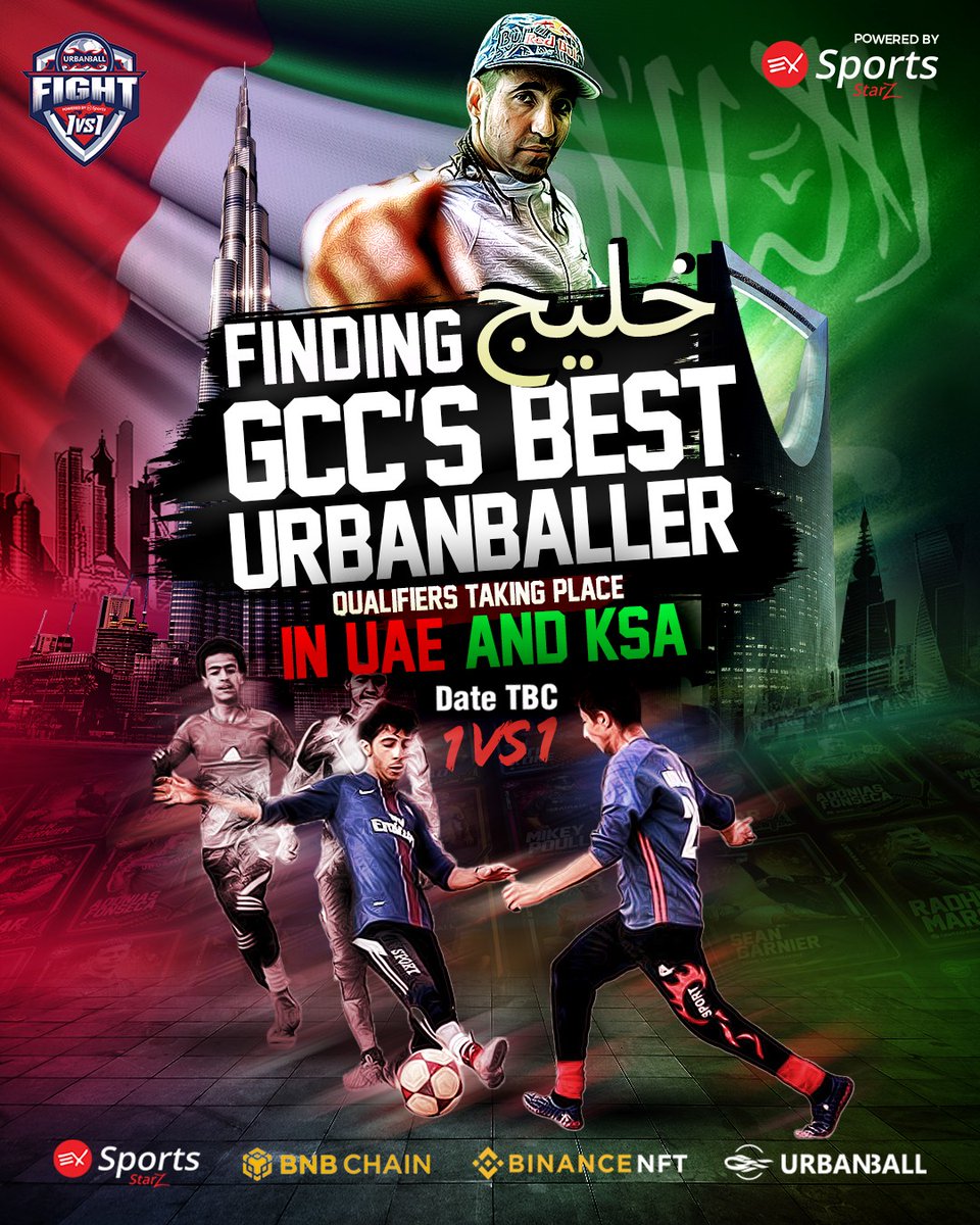 EXSportsGaming's tweet photo. The next #Fightball competition! UAE & KSA! dates will be announced soon. Stay tuned for the updates https://t.co/KL4QZR2SBc