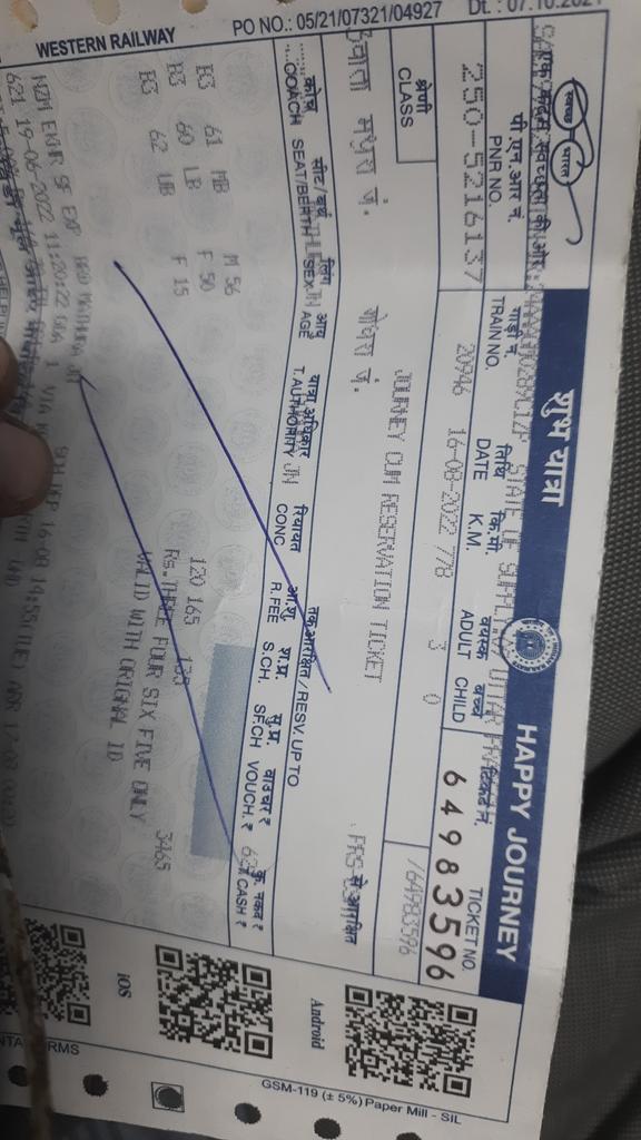 vrgupta1965's tweet photo. Very pathetic condition  even in 3rd  AC. There is no water in B3 coach from MTJ and even after Kota Jn no refilling of water. @PMOIndia @RailMinIndia @WesternRly https://t.co/0FDxcjfEKe