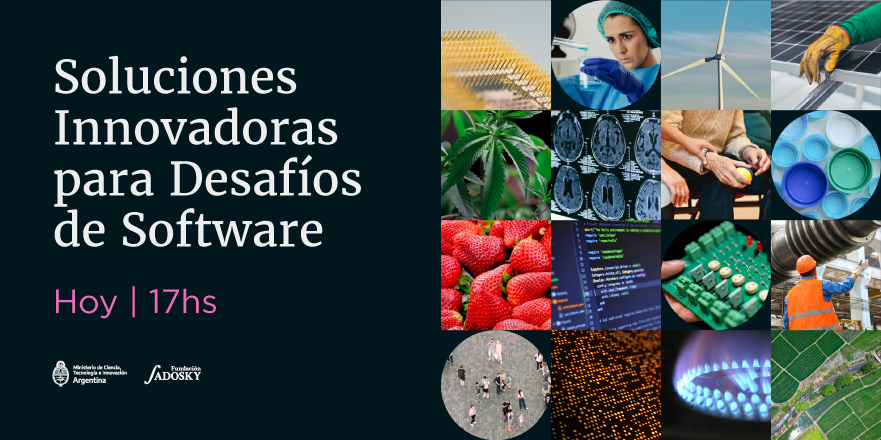 funsadosky's tweet photo. ¡Es hoy! #SolucionesInnovadorasDesafíosSoftware
Nos vemos a partir de las 17hs en el @ccdelaciencia:
💬Presentación de proyectos
✅Caso exitoso #HolyData
☕Networking y café https://t.co/3t8H2KVhQZ