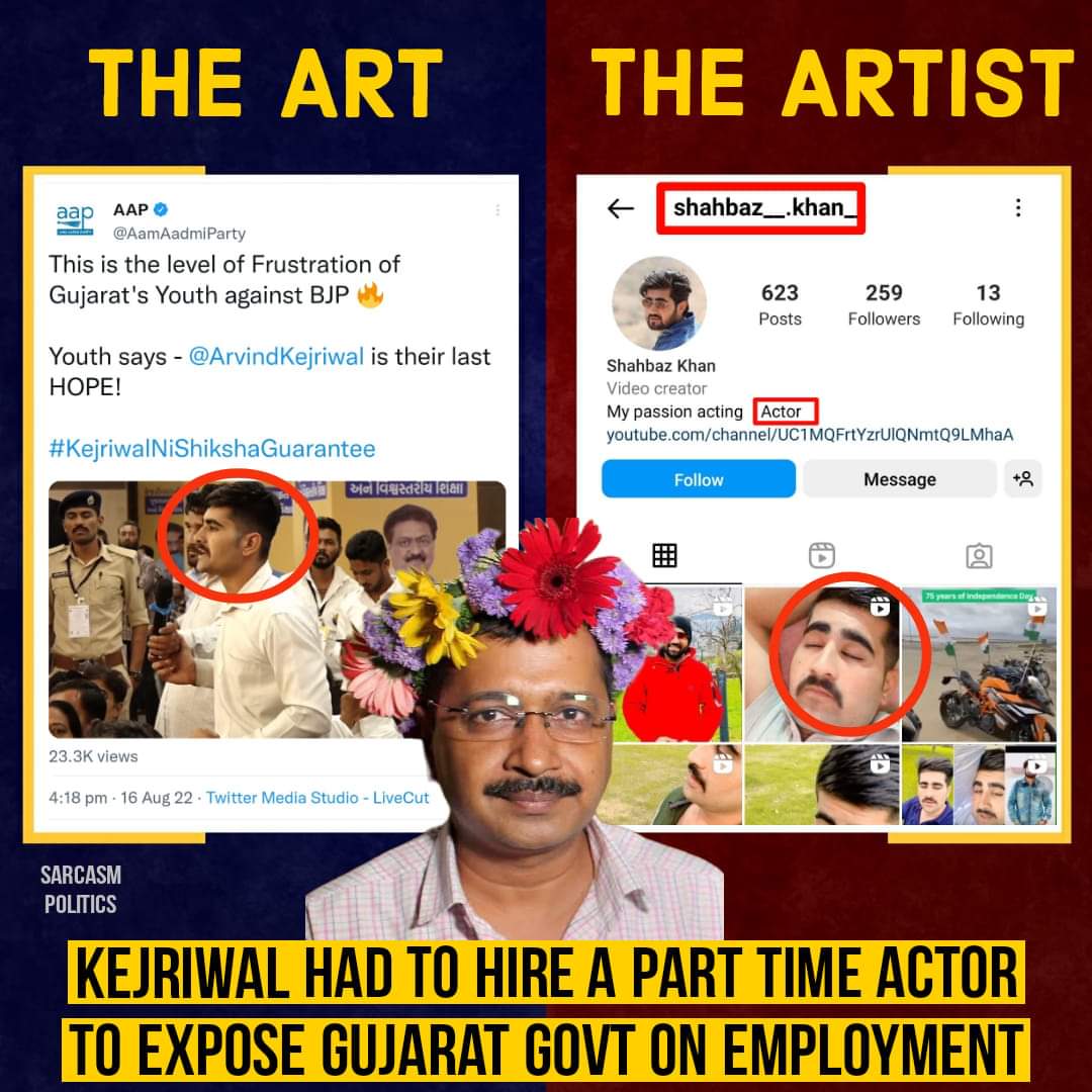 philmykeeda's tweet photo. #KejriwalExposed 
#kejriwalgujrat 

#revadiwalhealthmodel 

#ArvindKejriwal proved once again why he is best when it comes to advertising 

He hire professional artist as audience https://t.co/xzKKNLascF
