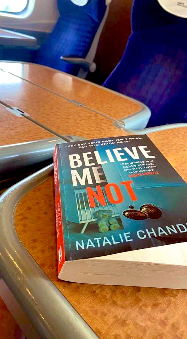 NatalieC_Author's tweet photo. #BelieveMeNot spotted in the wild! #WritingCommunity #AuthorsOfTwitter #authors #PsychologicalThriller https://t.co/5M0nU7bAOU