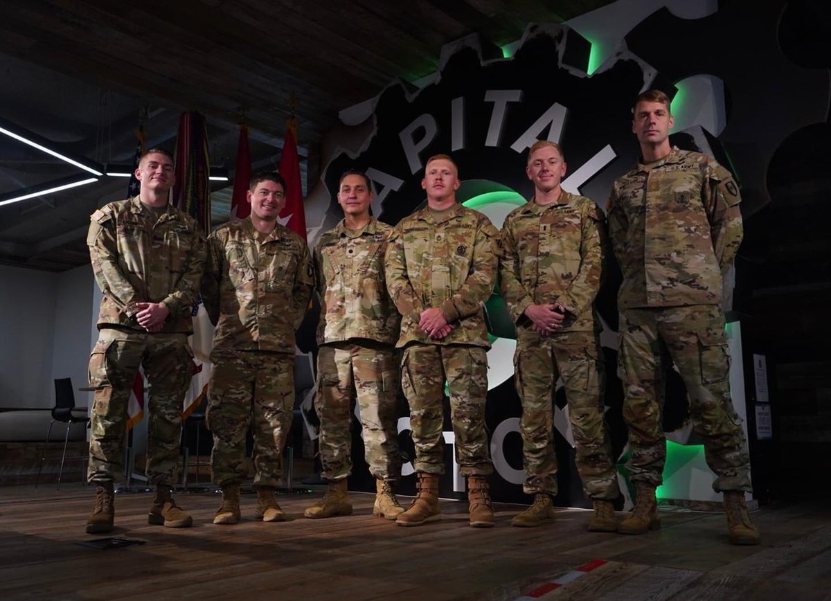 18airbornecorps's tweet photo. ENTER THE LAIR 

Our Soldier-Innovators are ready to enter the Dragon's Lair &amp; pitch their ideas in front of a live panel of civilian tech experts &amp; military officials @CapitalFactory in Austin, Texas. 

Only one innovation will prevail as the winner of Dragon’s Lair 7. https://t.co/ud7vkrZFR7