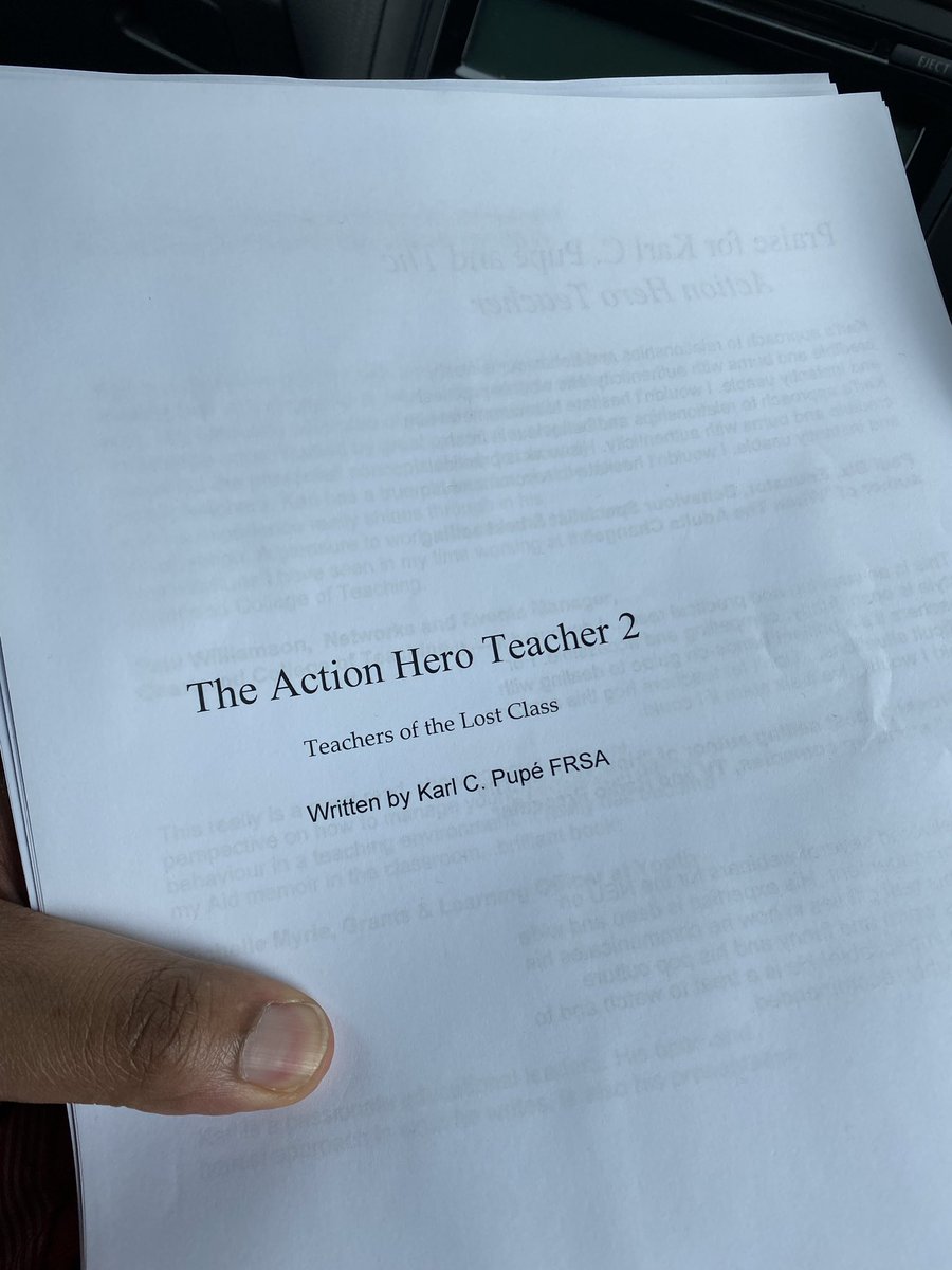 actionheroteach's tweet photo. That’s it!
The digital & paper copy of the AHT2 has been sent off to the editors to review today. It’s been a massive journey! Over the next couple of months, I am sure there will be plenty of rewrites but the tough stuff is done. Time to have a holiday!
#AHT2 #writing #author https://t.co/9LXzGPztO4