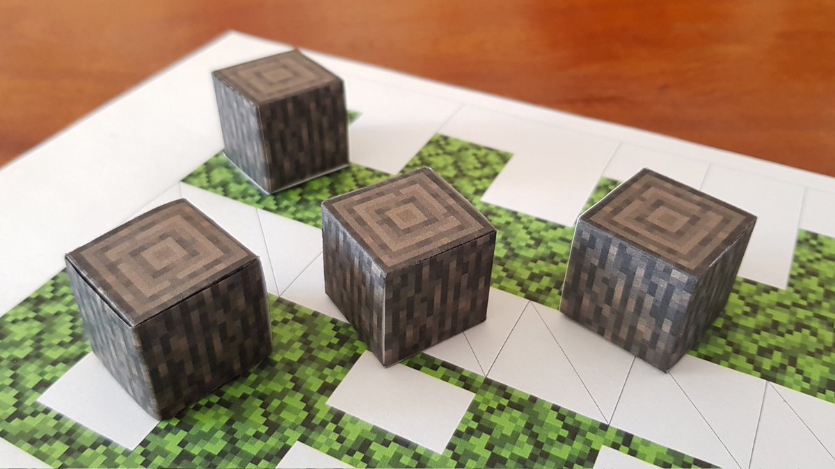Minecraft Origami tweet media