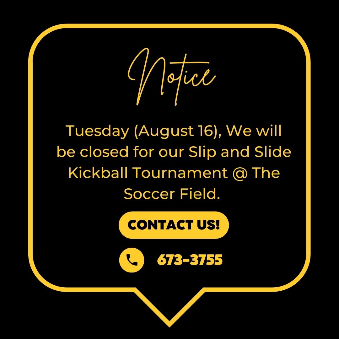 ICECAPCentre's tweet photo. We are closed today for drop-in. If you would like to participate in our slip and slide kickball, come join us at the soccer field! https://t.co/pSuXcbvqxw