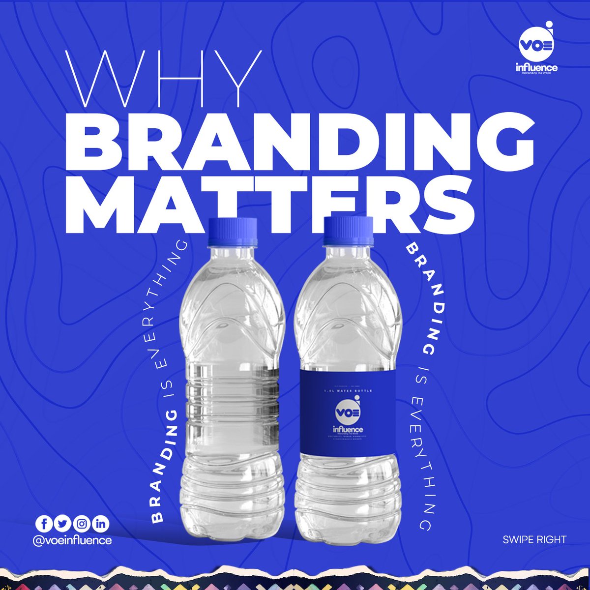 VoeInfluence's tweet photo. WHY YOU SHOULD PAY ATTENTION TO BRANDING AS A BUSINESS OWNER

Are you among those who think Brand and Branding are the same?

Well...
They are not!!!
As a #business owner, it is very important that you clearly understand your Brand. 

Every Brand has a message... https://t.co/8oDbsfqtww