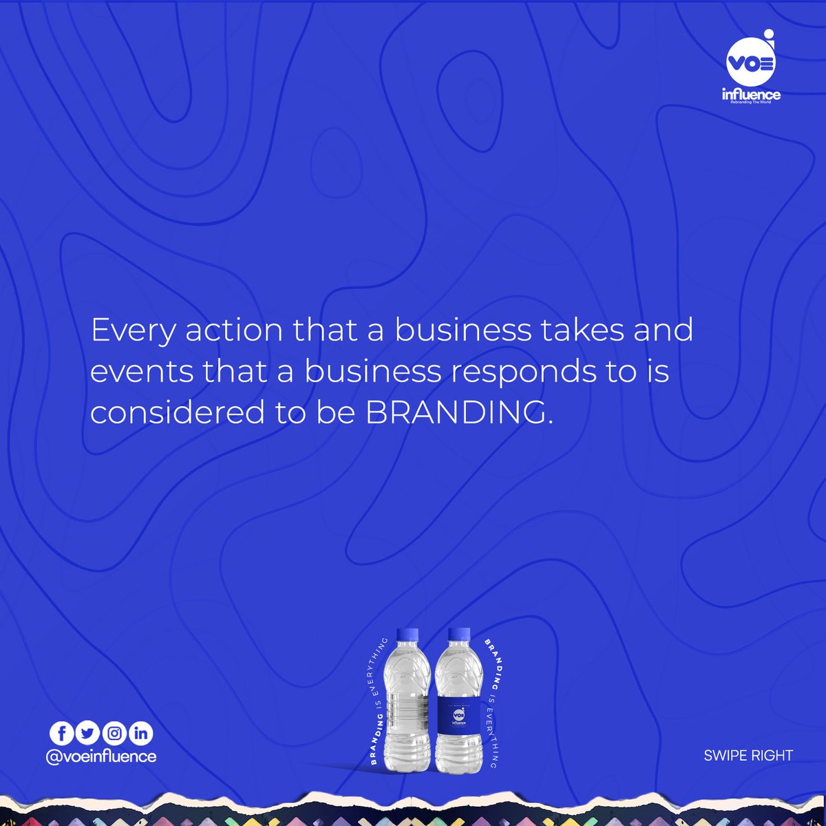 VoeInfluence's tweet photo. WHY YOU SHOULD PAY ATTENTION TO BRANDING AS A BUSINESS OWNER

Are you among those who think Brand and Branding are the same?

Well...
They are not!!!
As a #business owner, it is very important that you clearly understand your Brand. 

Every Brand has a message... https://t.co/8oDbsfqtww