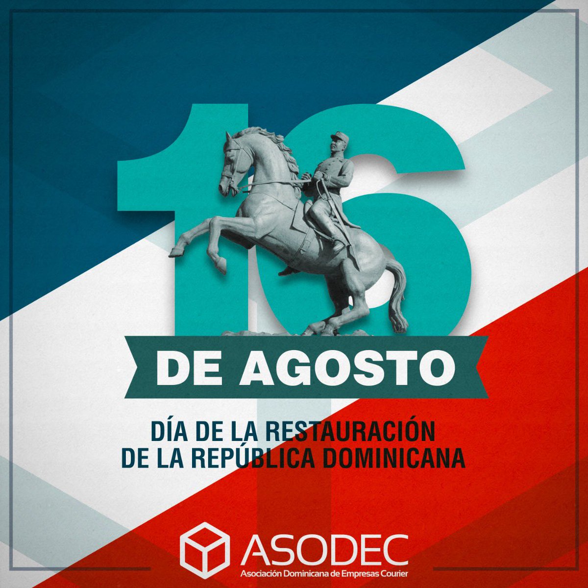 Nos unimos a la celebración Patria de los 159 años de la Restauración Dominicana. 
Realiza tus compras con tiempo y evita los atrasos frecuentes de las líneas aéreas.
 #Asodec #comprasporinternet