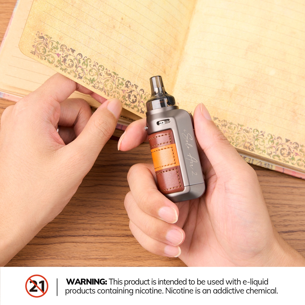 EleafGlobal's tweet photo. Your good reading partner iSOLO AIR 2❤️
https://t.co/wyGBCYUQPu
Warning: Nicotine is an addictive chemical. Our products are restricted to adults 21+ only. ⠀
#eleaf #eleafglobal #isolo #podmod #new #vapeon #vape #vapestuff #isoloair2 #read https://t.co/R2bc5U73xx