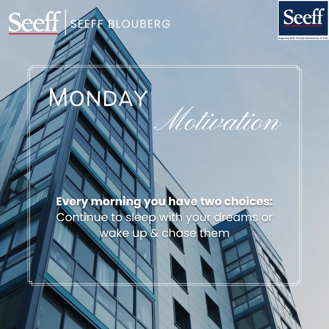 Monday is the most important day of the week! Set attainable goals for yourself and try your best to accomplish them 🤝✨
-
-
🏡 View our latest listings on our website:
blouberg.seeff.com