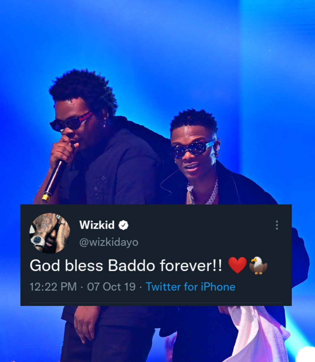 OloyeAwolowo's tweet photo. I know Wizkid through Olamide Baddo. I love their friendship. https://t.co/cjMbIPpRja