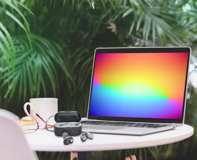MaxellCorp's tweet photo. Your Outdoor Summer Office Brought to you by Maxell Dual Drivers. 🌿
#summeroffice #homeoffice  #outdooroffice #workingoutdoors  #truewireless #truewirelessearbuds #summertech  #working #workingfromhome
 #technology #bluetooth #techgadgets #musthaves #amazon #amazonbestselling https://t.co/mPznpxbPCA