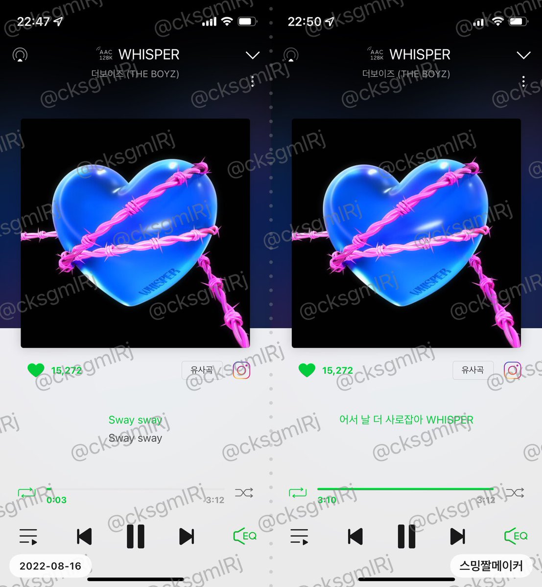 cksgmlRj's tweet photo. @IST_THEBOYZ 8/16 오후10시
🫰🫰

#THEBOYZ #더보이즈 #BE_AWARE #WHISPER #더비들_귓가에_위스퍼 https://t.co/GI6TR9Je2P