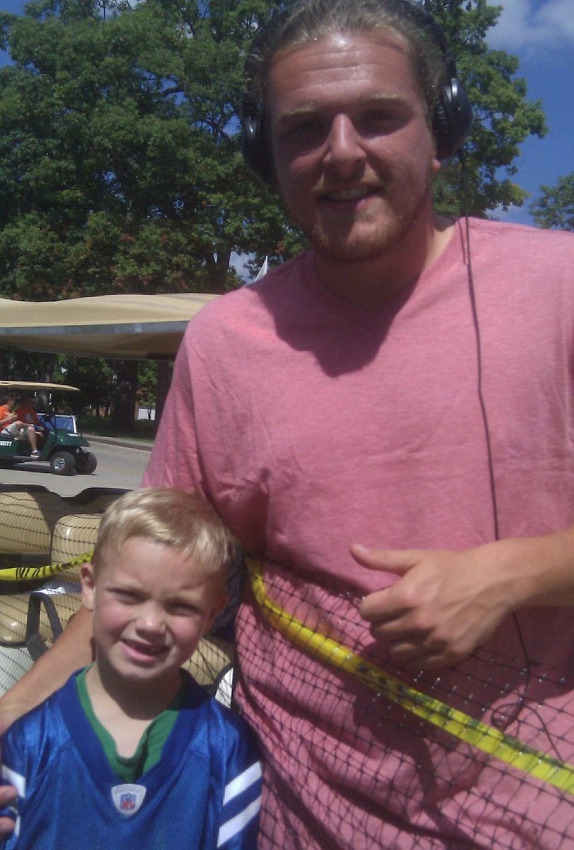 JustinBiehl's tweet photo. #patmcafee 11 years ago, this kids a senior now. https://t.co/Q3v3cnJ9lW