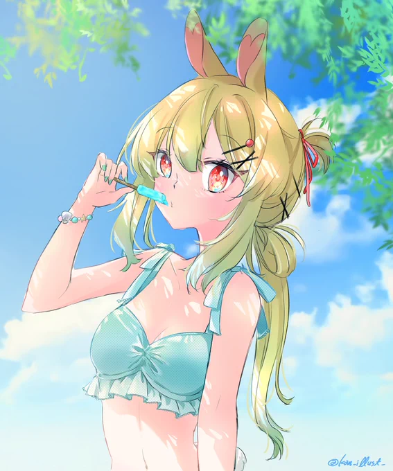 Summer#OC #イラスト 