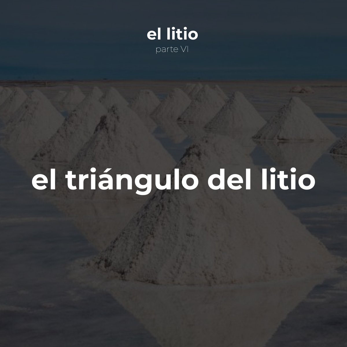 TEPSISA's tweet photo. Todo lo que tenés que saber sobre el #LITIO | Parte VI 
👉🏻 ¿Qué es el TRIÁNGULO DEL LITIO?
⚡En TEPSI somos proveedores de servicios a mineras Argentinas para extracción de este metal.
⚡Por eso, queremos informarte más acerca de él: !
.
#litio #litioargentina #extracciondelitio https://t.co/6t3G7p3k85