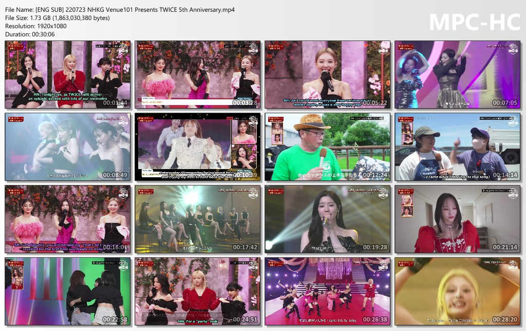 ENG SUB] 220723 NHKG Venue101 Presents TWICE 5th Anniversary