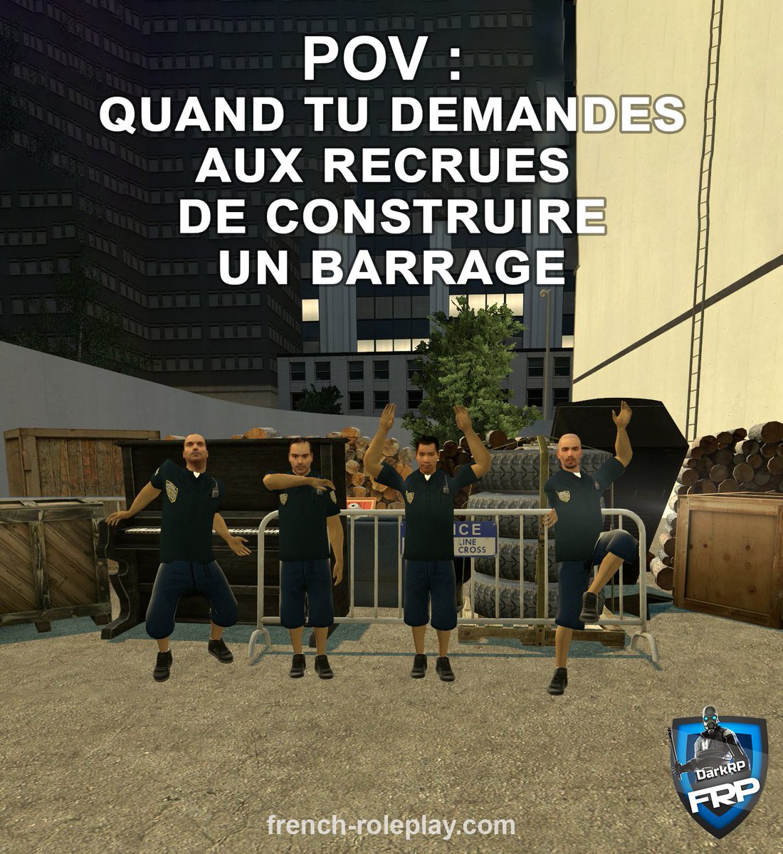 Le gang des shorts a encore frappé 👮🤡
Photo de Roger Dupuit