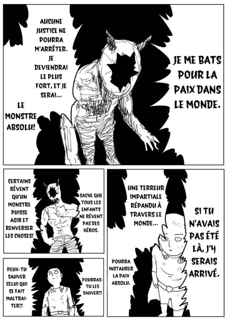 UltimateGameur's tweet photo. Je me suis fait un constat intéressant sur les 2 versions d'AG, ils représentent le Mal Absolu mais opposés

AG classique, Mal Absolu positif : 
Instaurer la peur pour la paix entre humains et monstres

AG cosmique, Mal Absolu négatif :
Exterminer toute forme de vie

#OnePunchMan https://t.co/1tLQUAPTDP