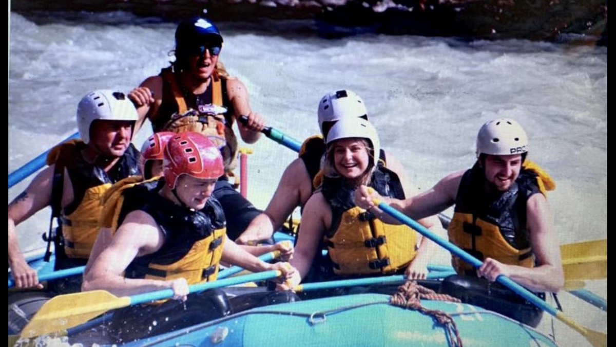 Needham2Darren's tweet photo. An amazing day on the water yesterday, started by Paddle-boarding on #lakeannett followed by white water rafting on #Sunwapta Falls. #canada https://t.co/AwgEwBWd56