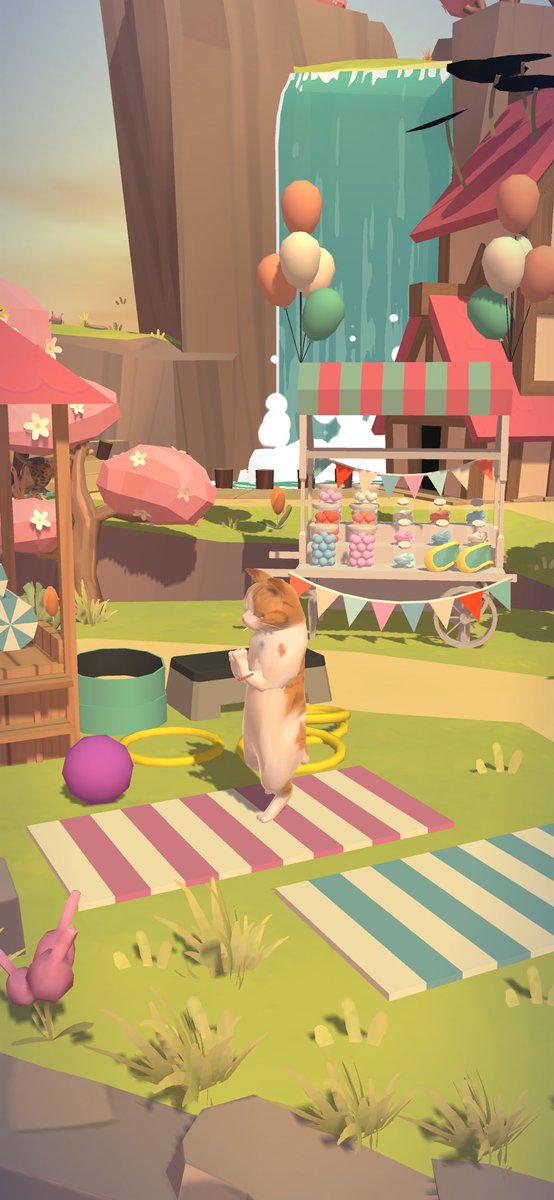 Toujou's tweet photo. #kittycatresort https://t.co/8Q015tMKbq