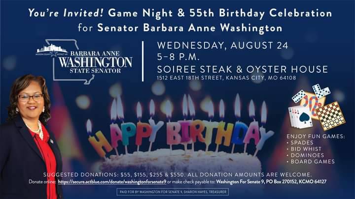 MadamPac's tweet photo. Join us on August 24, 2022 for Senator Barbara Washington's Birthday Celebration!!
#madamaforamerica #HappyBirthday #senatorbarbarawashington https://t.co/T6w4vJpiAK