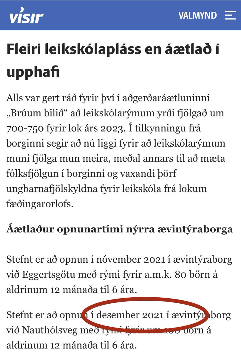 bjorgvinsolberg's tweet photo. Nú er orðið ljóst að borgarfulltrúar vissu  að ekki væri unnt að standa við loforð um leikskólapláss í aðdraganda kosninga. Þau þurfa sæta ábyrgð. M.a 
@Dagurb @OfurAlex @skulihelga Þetta er skipulögð óreiða í boði ykkar. #hvaðmeðbörnin https://t.co/0r5YpmykK2