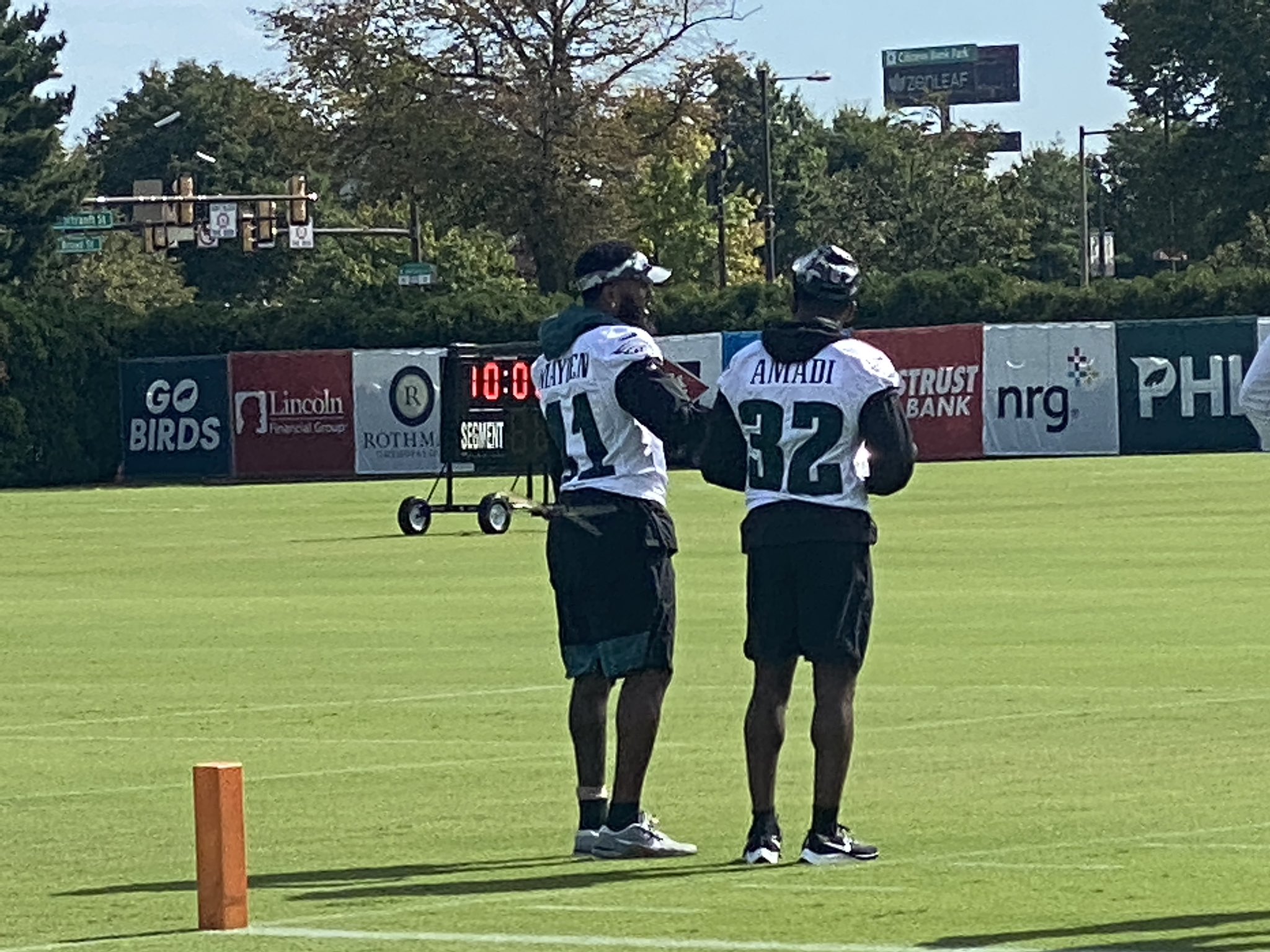 Dave Zangaro on Twitter: "New Eagles DB Ugo Amadi is here today but not