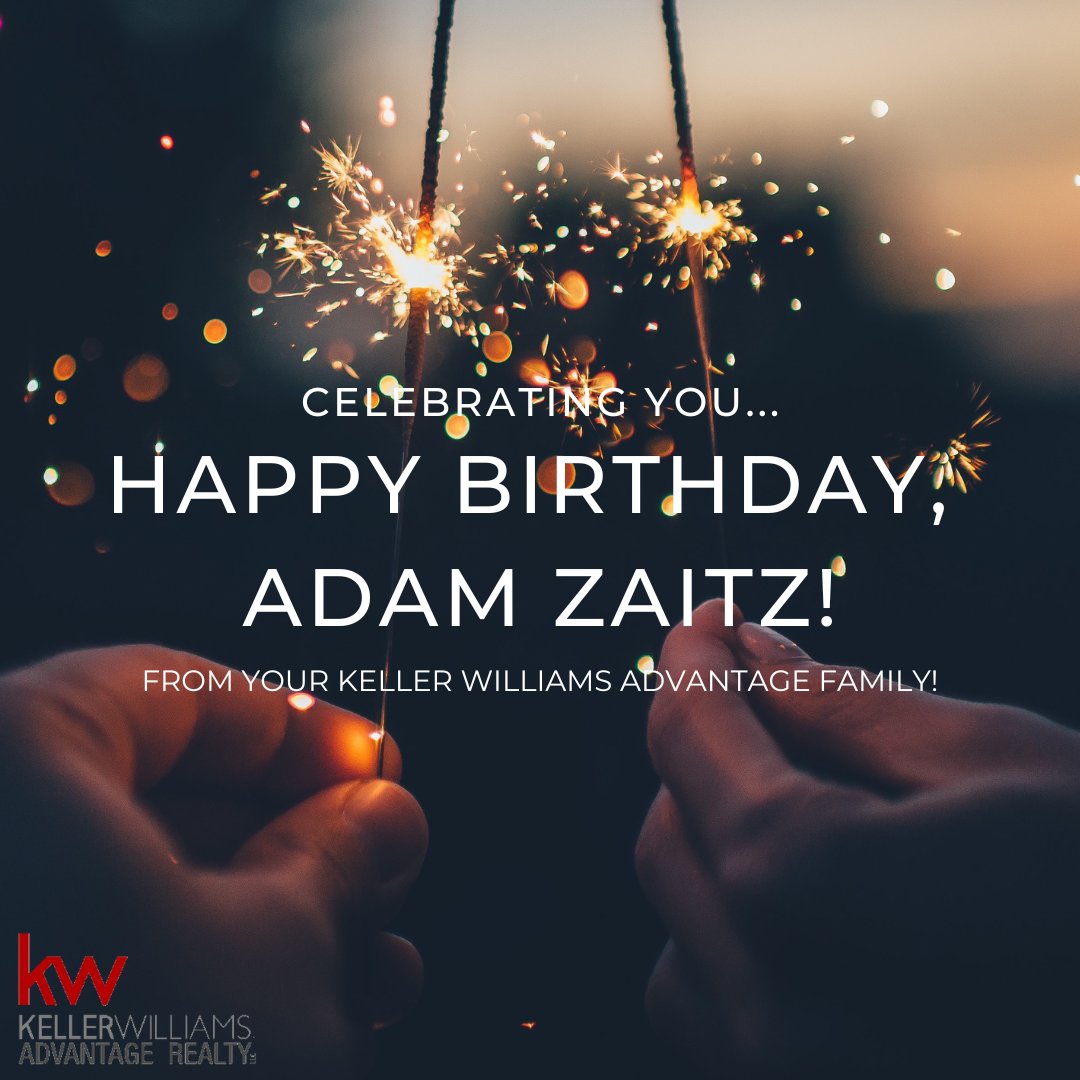 KWAdvantageRE's tweet photo. Happy Birthday Adam!🎈🎂🌟 https://t.co/XlbZAAUSL7