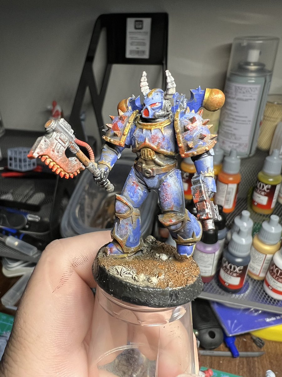 CovakGaming's tweet photo. Got my new printer up and running, printed and painted these bad boys. Warhammer is addicting.. https://t.co/1RFxHVWVxq