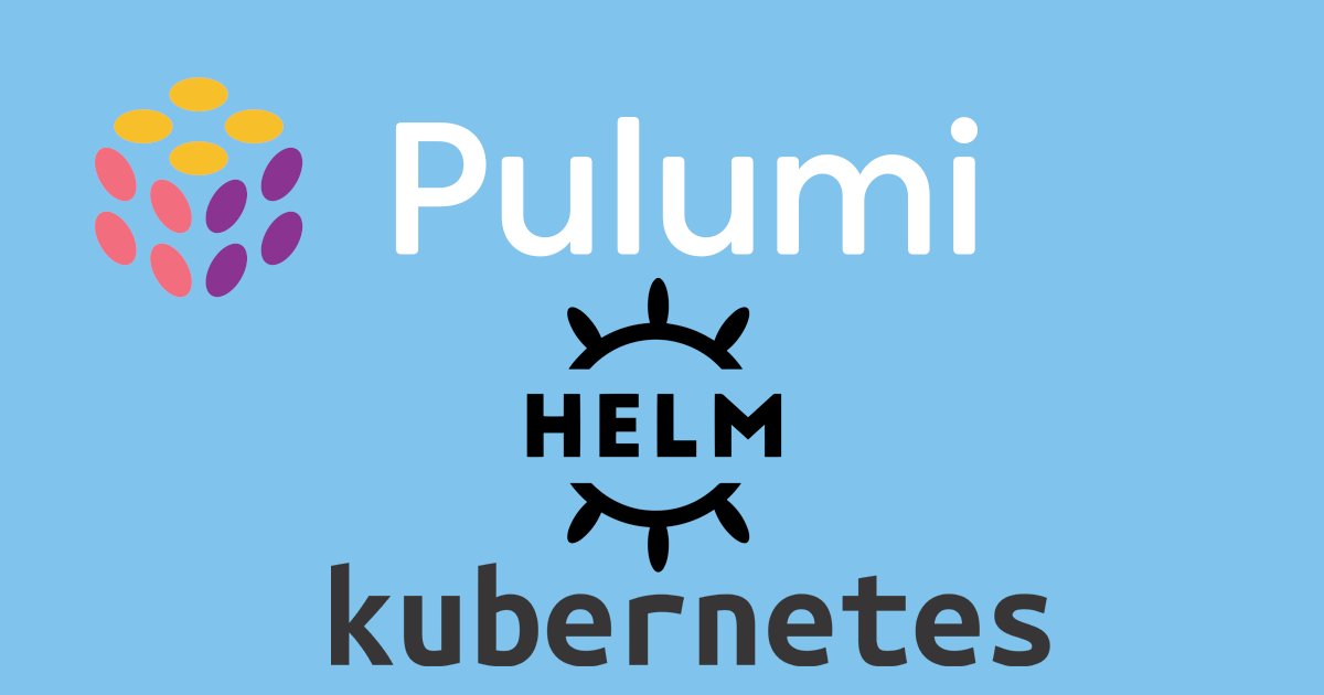 PulumiCorp's tweet photo. Our Helm Release resource adds native support for @HelmPack enabling full access to #Helm features for #Kubernetes users. 
Examples in #TypeScript #Python, #GoLang and #Csharp https://t.co/6QAyNDvQU4 https://t.co/OoQv0Ah3EI