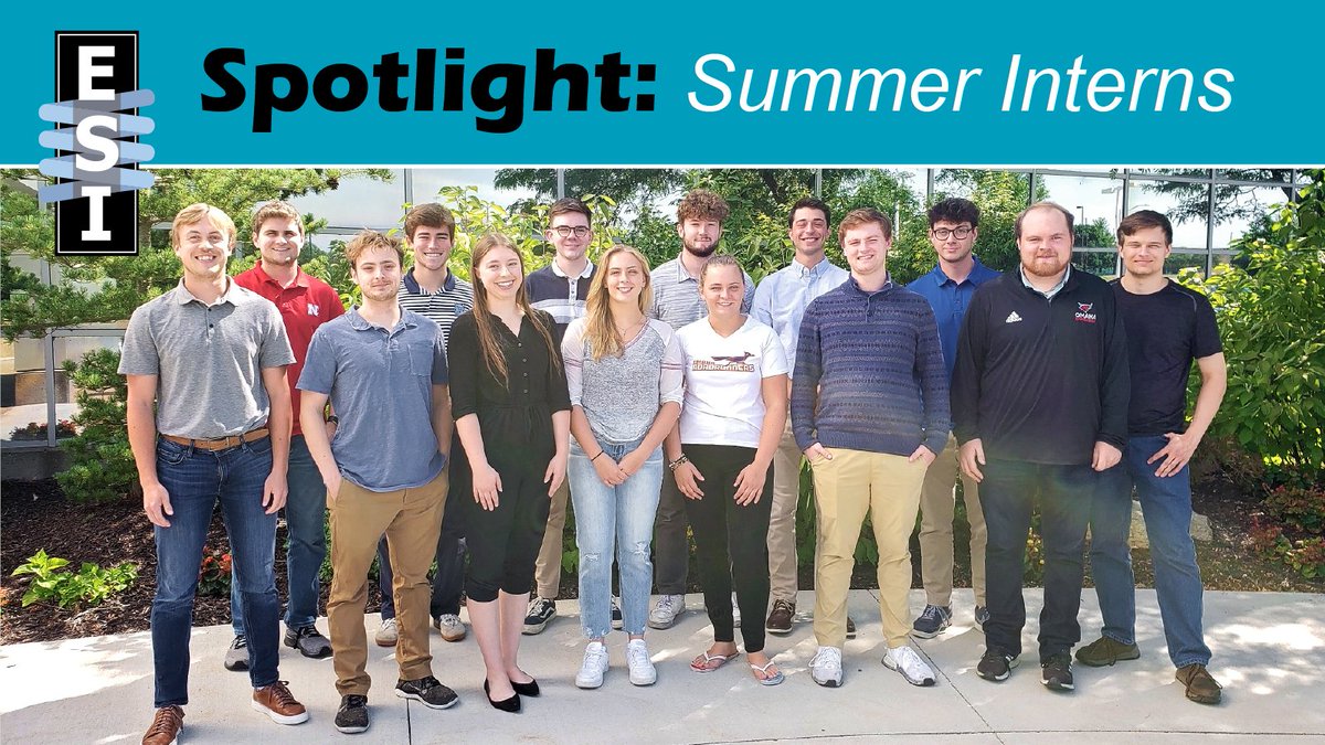 esi_icpms's tweet photo. Today we would like to celebrate our interns. Throughout the summer, ESI had the opportunity to mentor 14 interns. We wish them the best of luck in their future endeavors! #ElementalScientific #STEMinterns https://t.co/Yk9bgwqFmD