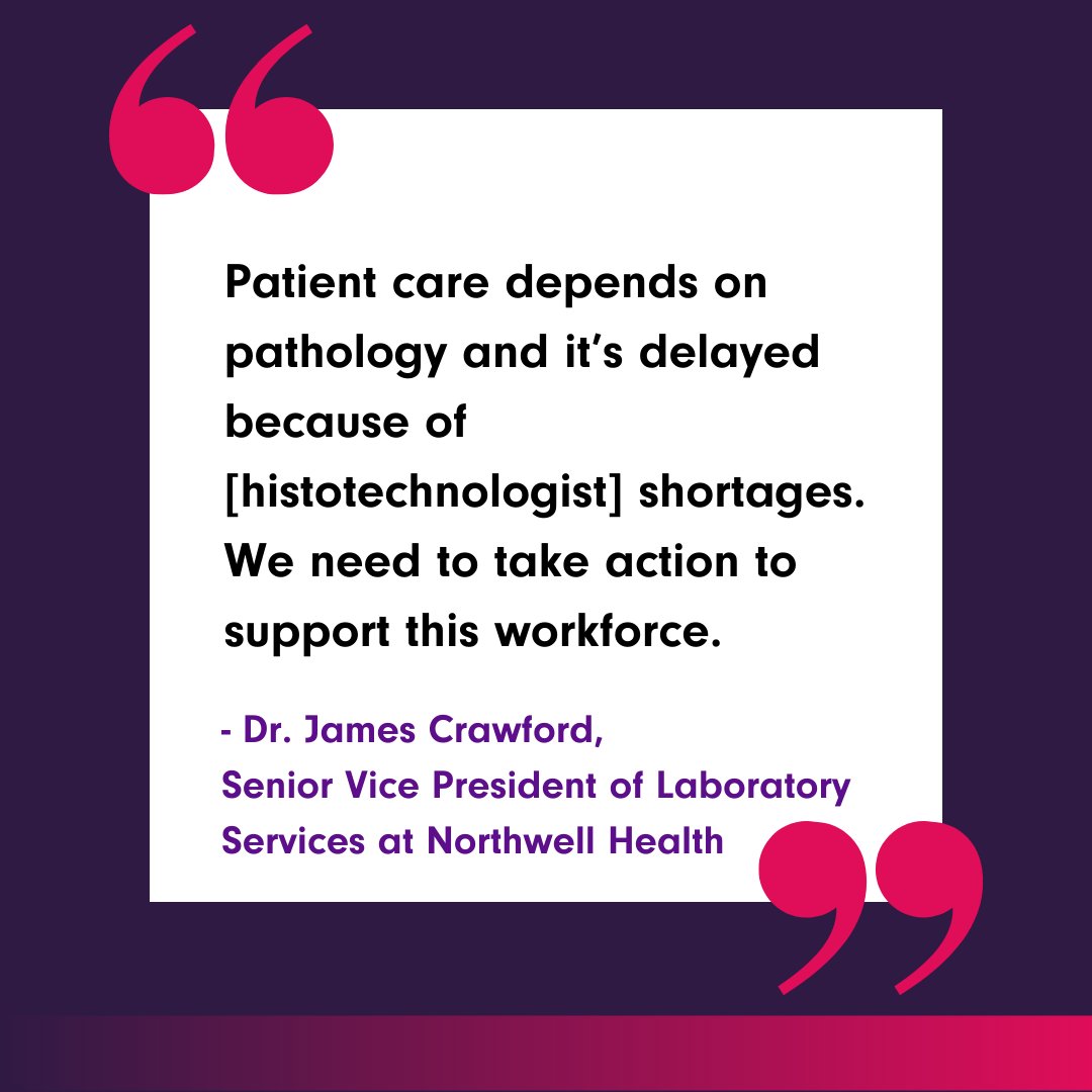 ClarapathNews's tweet photo. "The histotechnologist labor shortage is a national crisis, not unique to any one state." In this article written by our CEO Eric Feinstein, you'll find out how automation can help current histotechnologists. https://t.co/IFUw0tyrX0 https://t.co/GP7jDOF2EC