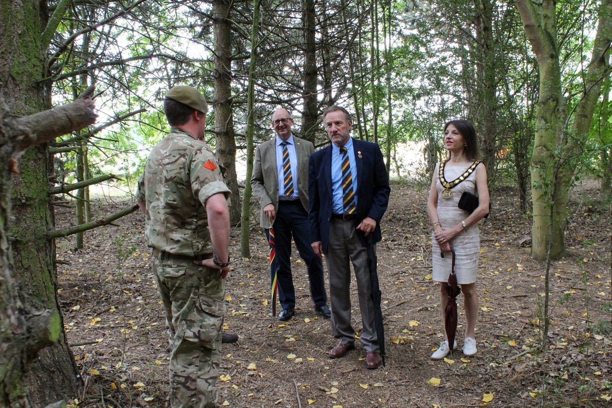BedsHertsACF's tweet photo. Wonderful visit from @hertslieutenant  @VLLBeds and Cllr Annie Brewster to Beds &amp; Herts ACF Annual Camp. #bhacf #armycadetsuk https://t.co/kXFgO7BPTY