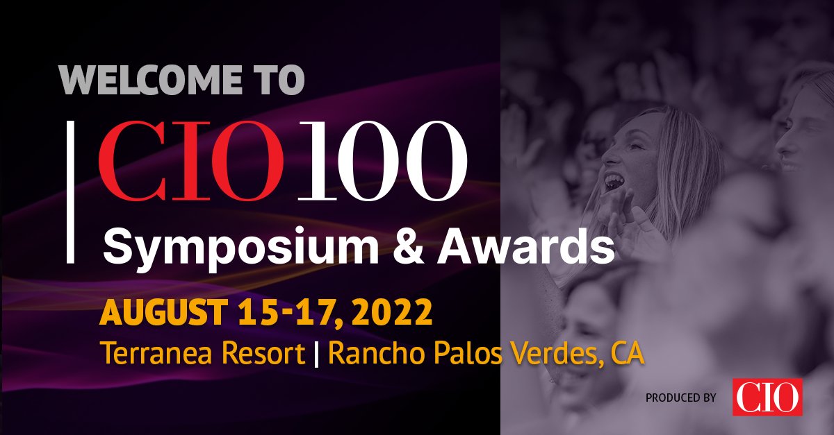 CSOevents's tweet photo. It’s Day 2 of The CIO 100 Symposium &amp; Awards! Global Influencers and Tech Executives will explore key themes including advancing digital transformation and the tactical skills that IT leaders need to have to continue to innovate.  #CIO100  https://t.co/t0S7A3k0G8 https://t.co/2FiwJkbQhr