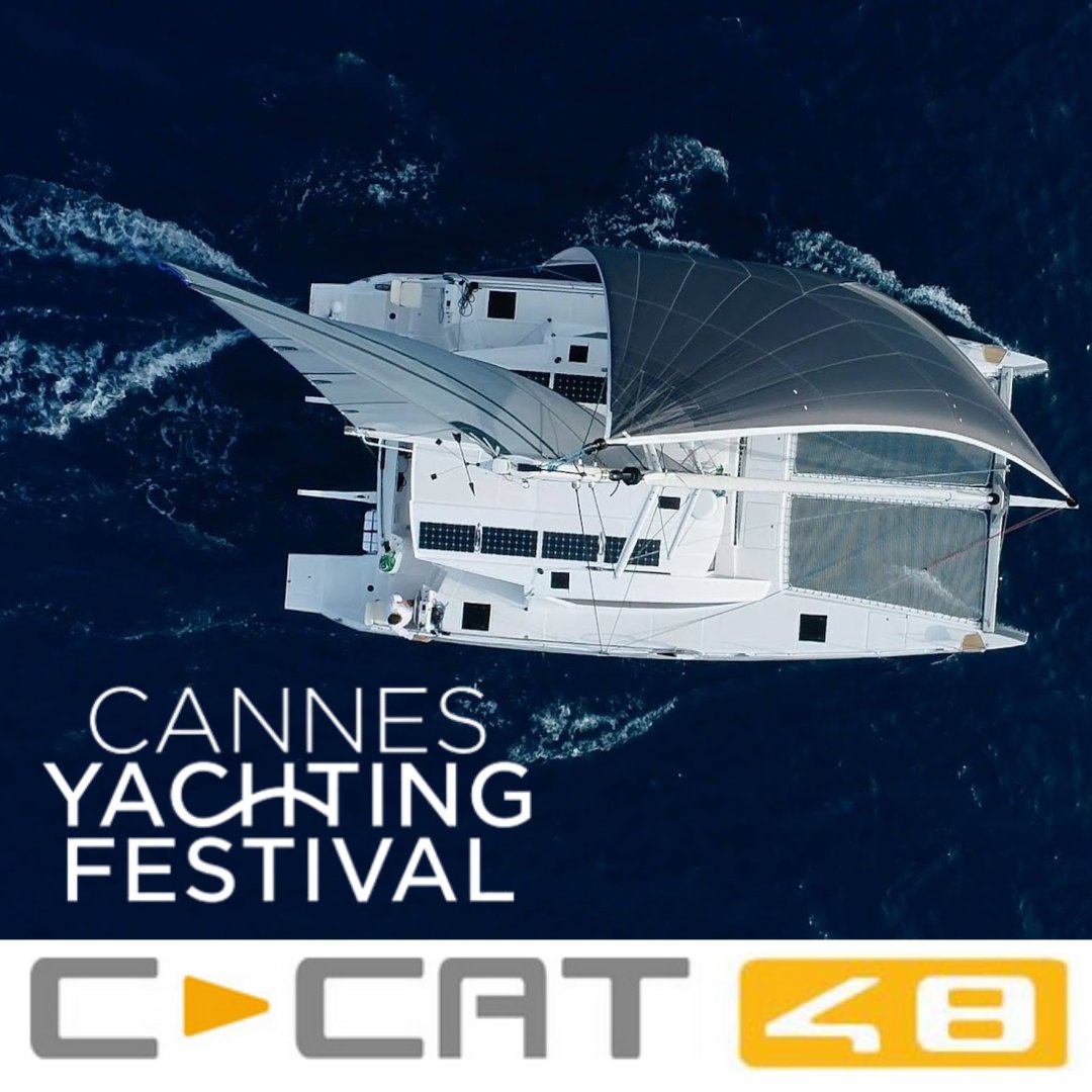 CCatamarans's tweet photo. Venez nous retrouver au #PortCanto pour découvrir le dernier né de notre marque – le somptueux C-CAT 48 N°2.

@YachtingCannes #catamaran #newcatamaran #newmultihull #cannes2022 #cannesyachtingfestival #ccat48 https://t.co/y8THau56iI
