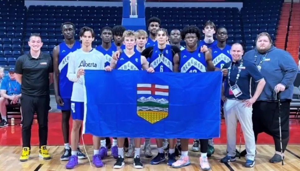 BasketballAB's tweet photo. The 18U Alberta team wrapped up the @2022CanadaGames with a 4th place finish!

Congratulations to the players and coaches for a strong tournament and representing Alberta with pride! 💙🧡 

#TeamAB
#Niagara2022 
#2022canadagames https://t.co/vc6KH0xPN1
