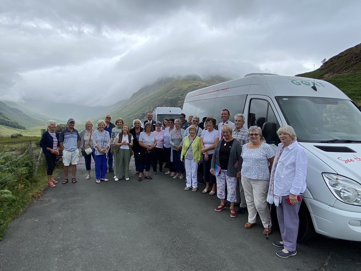 Enjoying a great day out with <a href="/MGoatTours/">Mountain Goat Tours</a> in the stunning #LakeDistrict #coachholiday #coachtravel with our guides Mark and Dave