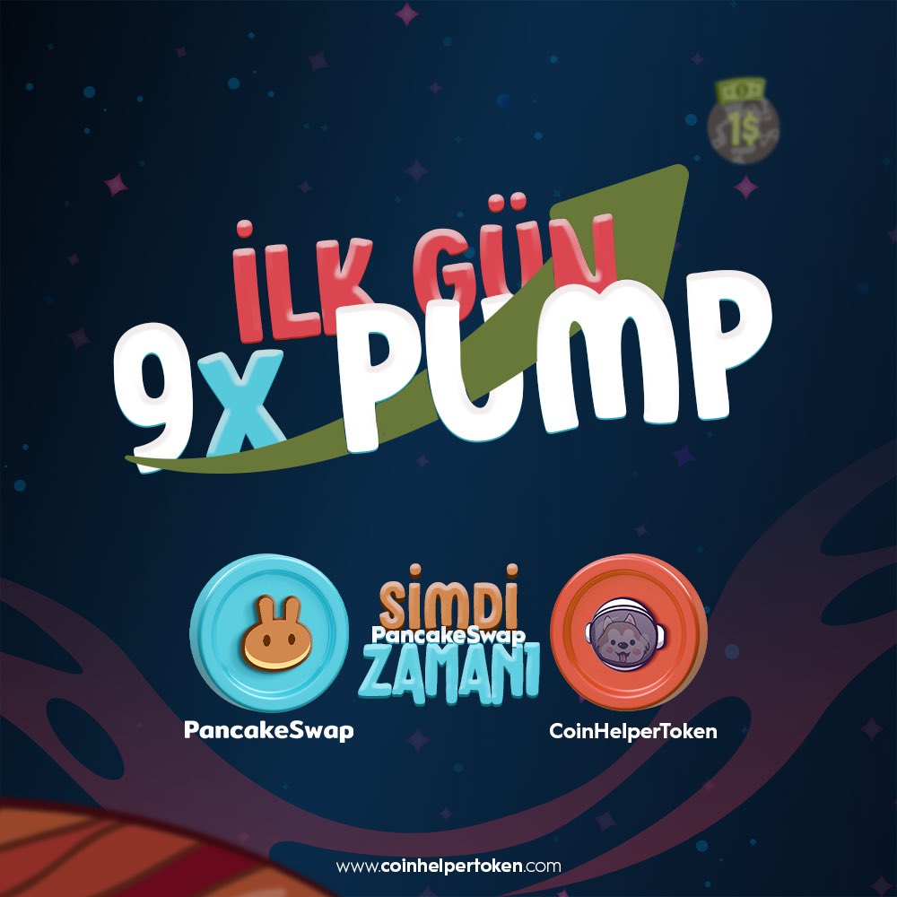 coinhelper_tr's tweet image. Coin Helper Token listelendi!!!

Şimdi beni Pancakeswap üzerinden alabilirsiniz 🚀🚀🚀

➡️ pancakeswap.finance/swap?outputCur…

➡️ coinmarketcap.com/tr/currencies/…

➡️ dextools.io/app/bnb/pair-e…

$CHT #CoinHelperToken #blockchain #token #bitcoin  #crypto