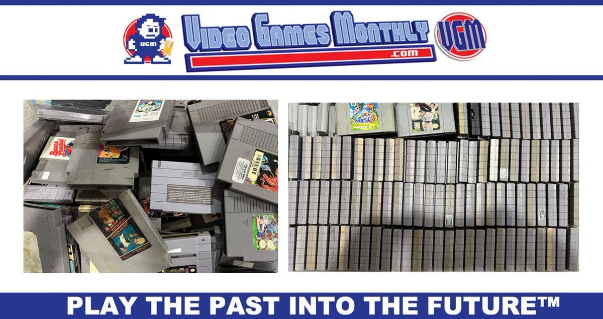 SNES, NINTENDO 64 and NINTENDO FLASH SALE STARTS ON OUR FACEBOOK PAGE NOW! The first 5 members who would like 20 random SNES NES & N64 games for $44.99 plus shipping visit our facebook page & comment 'interested' VGM will send an invoice to your confirmed PayPal address.