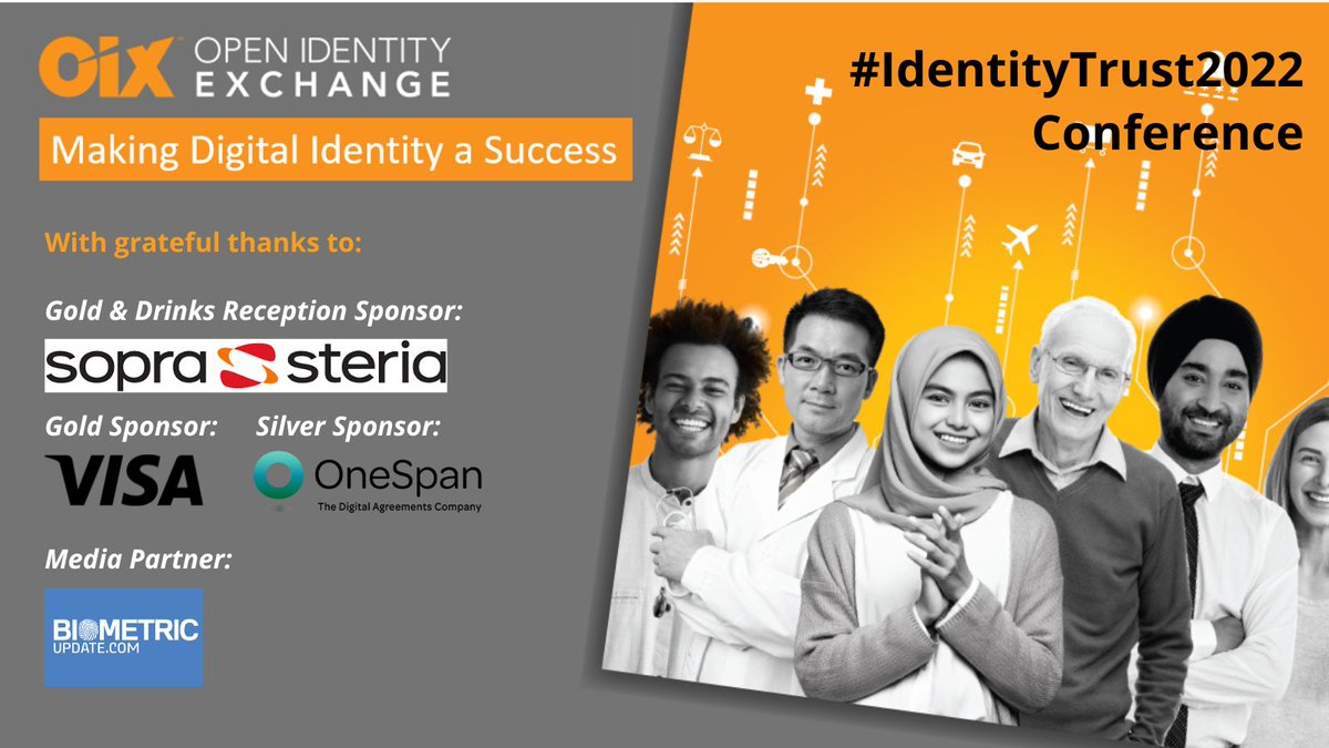 How will a digital ID issued in one country enable legitimate access to services in another?
OIX’s #IdentityTrust Conference will offer clarity around how global #interoperability can be achieved.
Read more here:
ow.ly/xHj350KkYhe

Book your place:
…X-identitytrust-2022.eventbrite.co.uk