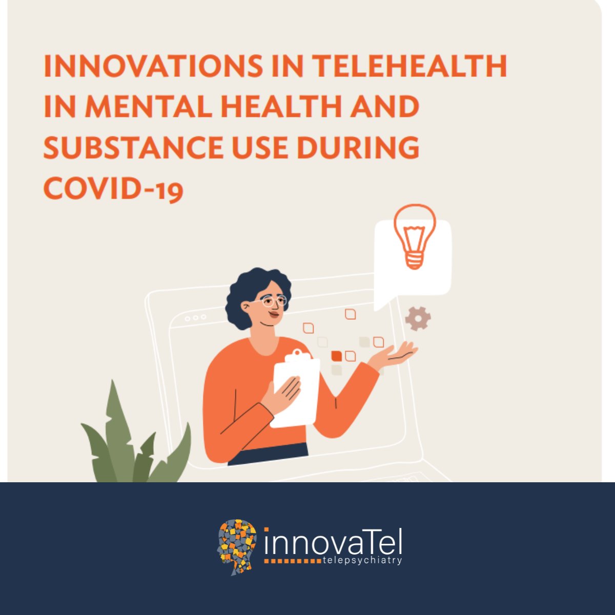 InnovaTel_Team's tweet photo. The @NationalCouncil released its report "Innovations in Telebehavioral Health and Substance Use During COVID-19." innovaTel is honored to have Dr. Liberty Eberly as a panel experts who contributed to this report. #telehealth #telebehavioralhealth
https://t.co/fdMkNHrKZv https://t.co/IdK0zJZO0d