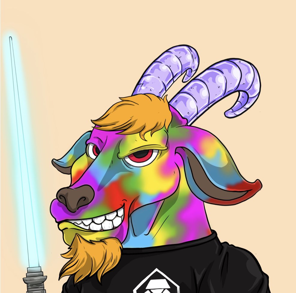 TheLL_Asp's tweet photo. Got myself another #badbillygoat #cro #Cryptocom https://t.co/k5MFbzFvvG