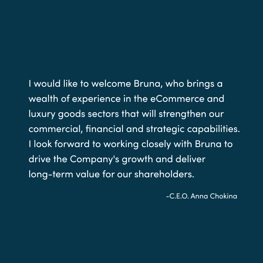 AstridIntel's tweet photo. Delighted to announce the appointment of Bruna Nikolla as our new CFO, joining the #CellularGoods team from 22 August, Bruna will bring her impressive financial, commercial and strategic expertise to help guide Cellular in its next stage of growth.

https://t.co/foG6EqcEsi https://t.co/PjaAIm9Sga