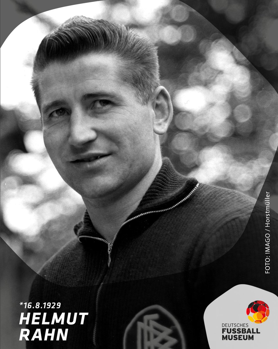 fussballmuseum's tweet photo. Heute vor 93 Jahren wurde Helmut Rahn geboren. Unvergessen! 👏
#helmutrahn #legende #weltmeister https://t.co/5RZeyqNpCQ